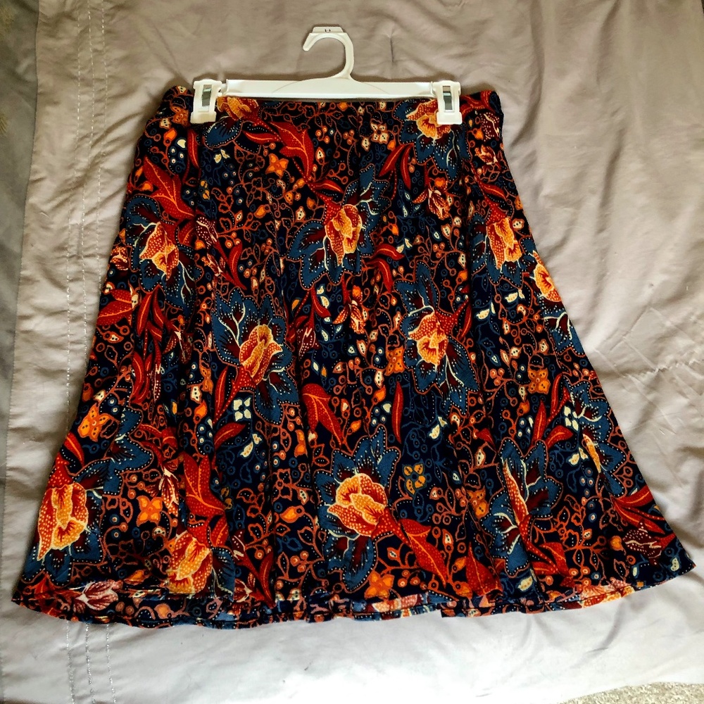 Anthropologie floral skirt